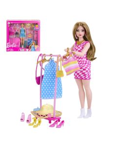 Barbie lutka i Modni set za ormar