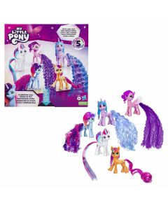 My Little Pony, lutke s party repom, 5 figura/pak