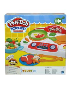 Play-Doh dječja kuhinja s zvukom i masom za modeliranje