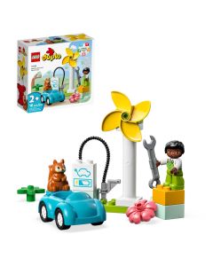 Lego, Duplo, Vjetroturbina i električni automobil
