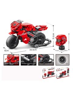 Set za gradnju 'Crveni motor', 400 kom