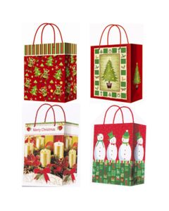 Božićne ukrasne vrećice, 18.4x10.2x22.8cm