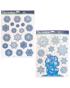 Božićne naljepnice za staklo 30x41,5cm