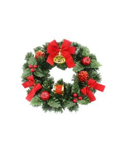 Božićni vijenac za vrata 30cm
