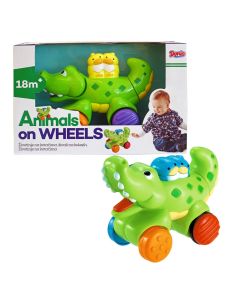 Životinje na kotačima - veseli krokodil
