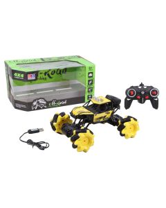 R/C Auto s mecanum kotačima s bat. i USB punjačem