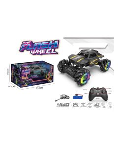 R/C Monster auto, USB, na bat., 1:18