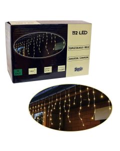 152 LED, zavjesa, toplo bijelo svjetlo