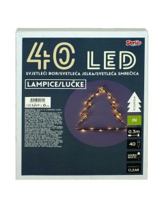 LED Bor 32x24 cm , 40L bat