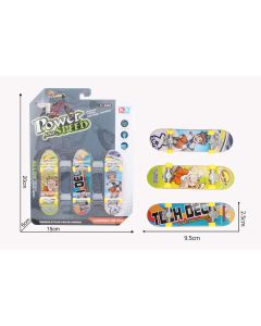 Fingerboard (prstić skate), 3/1 pak