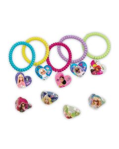 Barbie rings & bracelets - 65 mm caps