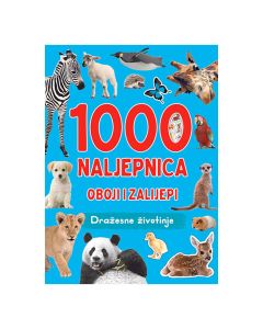 1000 naljepnica: Dražesne životinje