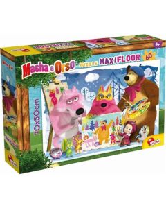 Masha Puzzle Maxifloor 60, Slikajmo zajedno