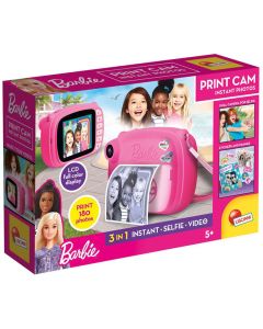 Barbie print kamera