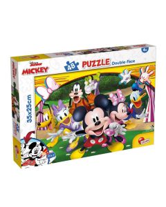 Lisciani, Disney, slagalica s dva lica M-Plus, 48 kom, Mickey